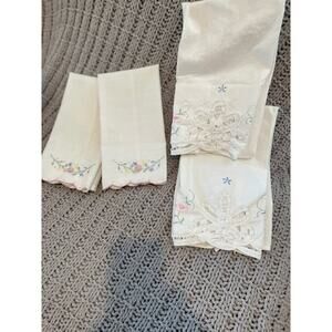 Beautiful Finger Towels-2 sets of two